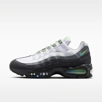 Nike Air Max 95 Big Bubble Men's Shoes - Black/Action Green/Anthracite/Photo Blue