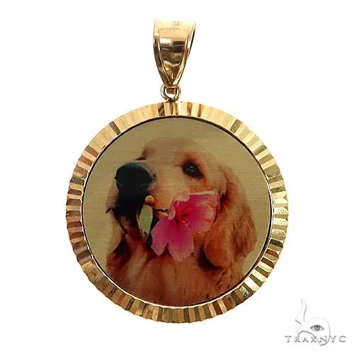 RINA - SUNNY 2 10K Gold Photo Pendant 25mm 69145 in Rose Gold – Pendant