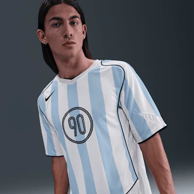Nike Total 90 Men's Dri-FIT Soccer Jersey - Psychic Blue/White/Black/Black in Psychic Blue/White/Black/Black – Nike men's and unisex