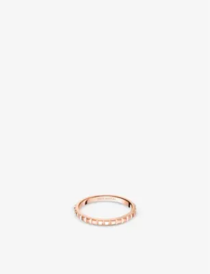 BOUCHERON Quatre Clou de Paris 18ct rose-gold ring - 50mm