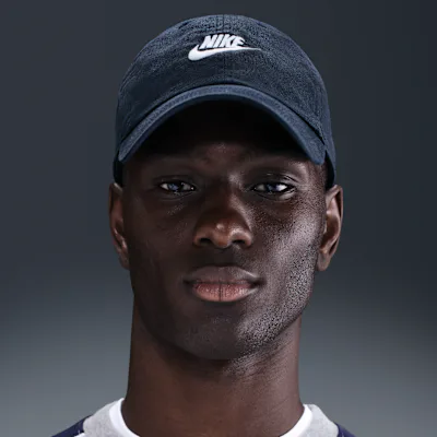 Nike Club Unstructured Futura Wash Cap - Obsidian/White