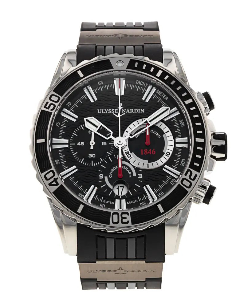 Ulysse Nardin Diver collection 1503-151-3/92 — 2021 — Very good in Black Baton – Pre-owned watches