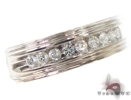 RINA - For Him FACTORY Channel Diamond Ring 29144 in Rose Gold / 8 – Ring