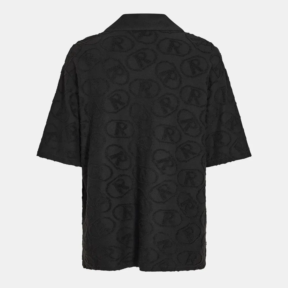 Represent Men's All Over Towel Fabric Short Sleeve Shirt detail 2