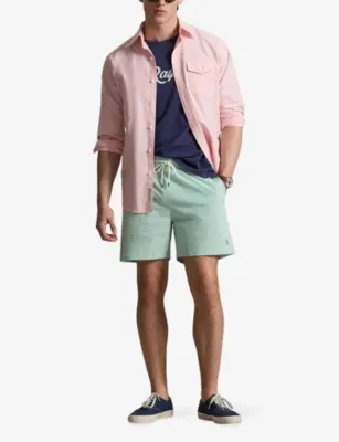 POLO RALPH LAUREN Traveller Striped Swim Shorts detail 2