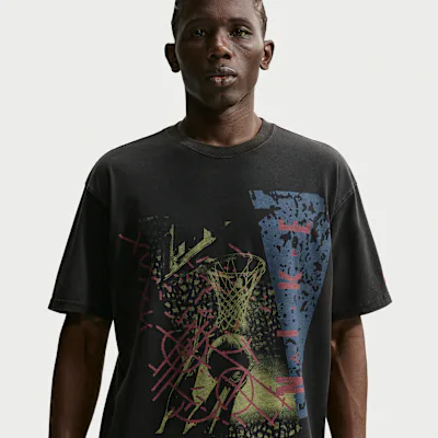 Nike Men's Basketball T-Shirt - Black