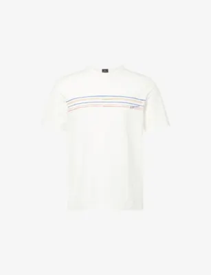 PS BY PAUL SMITH Brand-Embroidered Short-Sleeve Cotton-Jersey T-Shirt