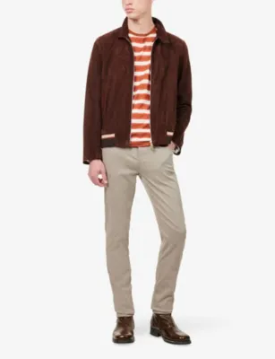 7 FOR ALL MANKIND Slimmy Tapered Luxe Performance Plus Stretch-Woven Chinos detail 2
