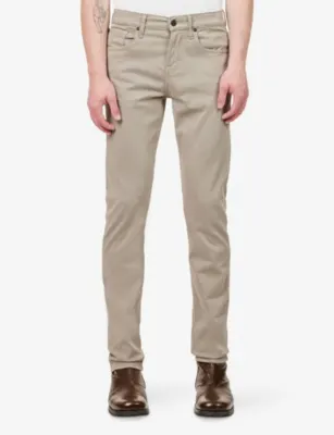 7 FOR ALL MANKIND Slimmy Tapered Luxe Performance Plus Stretch-Woven Chinos detail 3