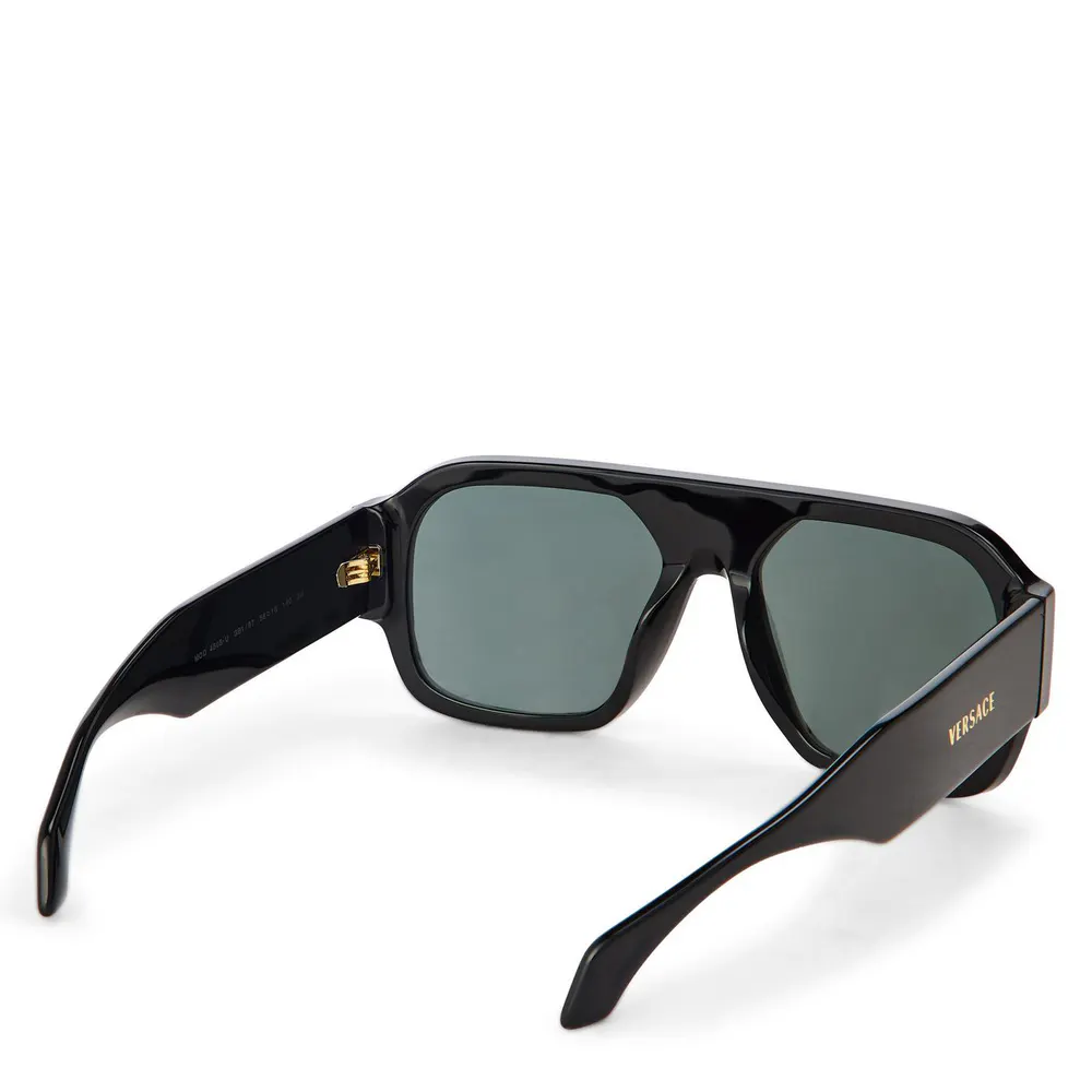 Versace Men's 0VE4508U Aviator Sunglasses detail 2
