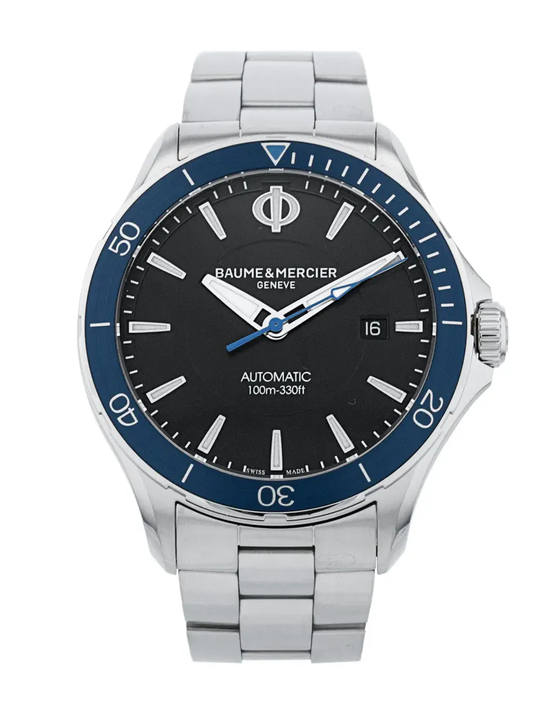 Baume et Mercier Clifton M0A10498 — 2020 — Very good in Blue – Pre-owned watches