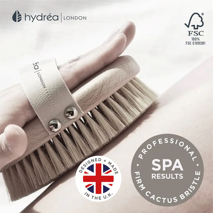 Hydréa London Professional Dry Skin Body Brush detail 3