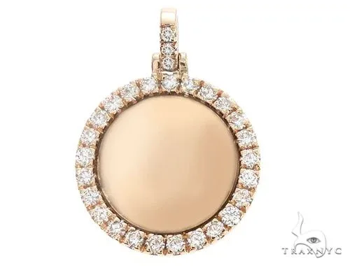 RINA - For Him FACTORY 14K Gold Photo Pendant 64797 in Rose Gold – Pendant