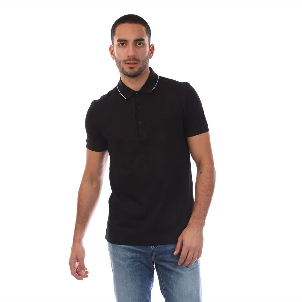 Boss Paule 4 Slim Fit Polo Shirt with Tonal Logo