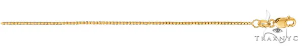 JALGAS - ROYAL CHAIN GROUP 14k Yellow Gold Shiny Classic Box 1.0mm 38104 in 30 Inches – Chain