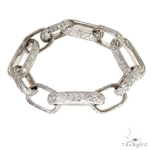 RINA - For Him CUSTOM Custom Diamond Link Bracelet 67856 in Rose Gold – Bracelet