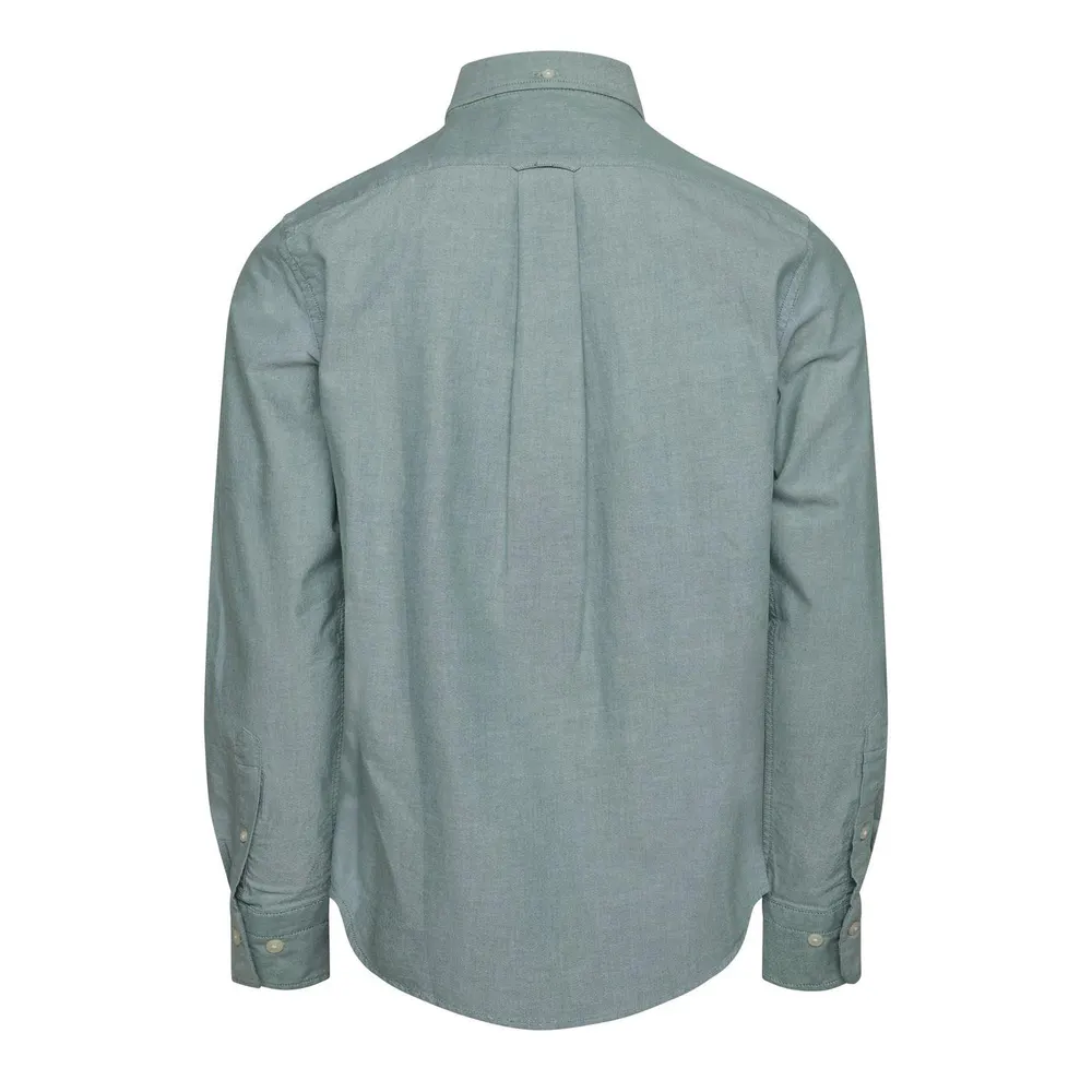 Gant Gant Reg Oxford Shirt Forest Green L detail 2