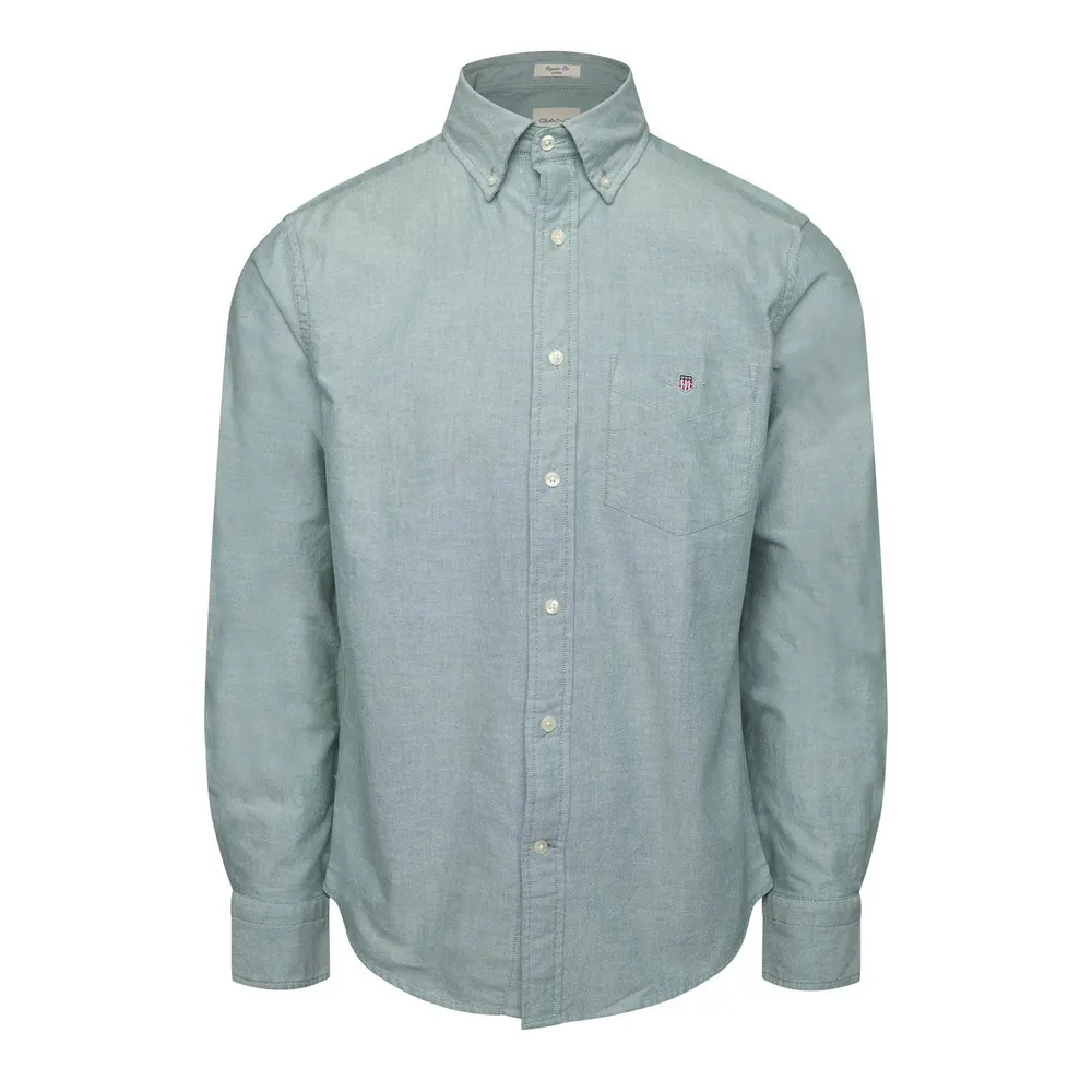 Gant Gant Reg Oxford Shirt Forest Green L