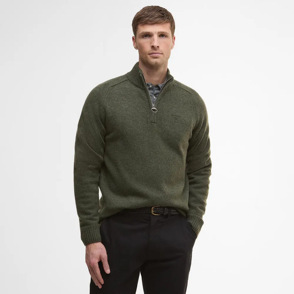 Barbour Grangetown Half Zip Jumper detail 2