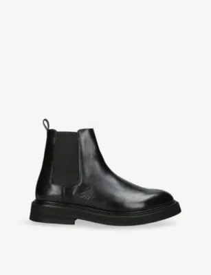 VINNY'S Officer Leather Chelsea Boots - EUR 46 / 12 UK MEN in BLACK – Mens | Boots | Chelsea boots