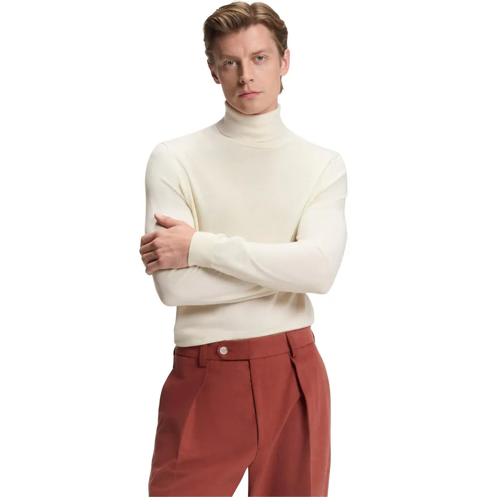 Boss x BECKHAM Rollneck Cashmere Sweater detail 2