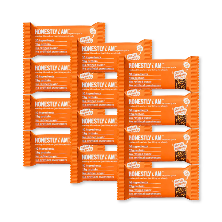 Honestly I Am™ Cocoa Orange Clean Protein Bar 12 x 48g