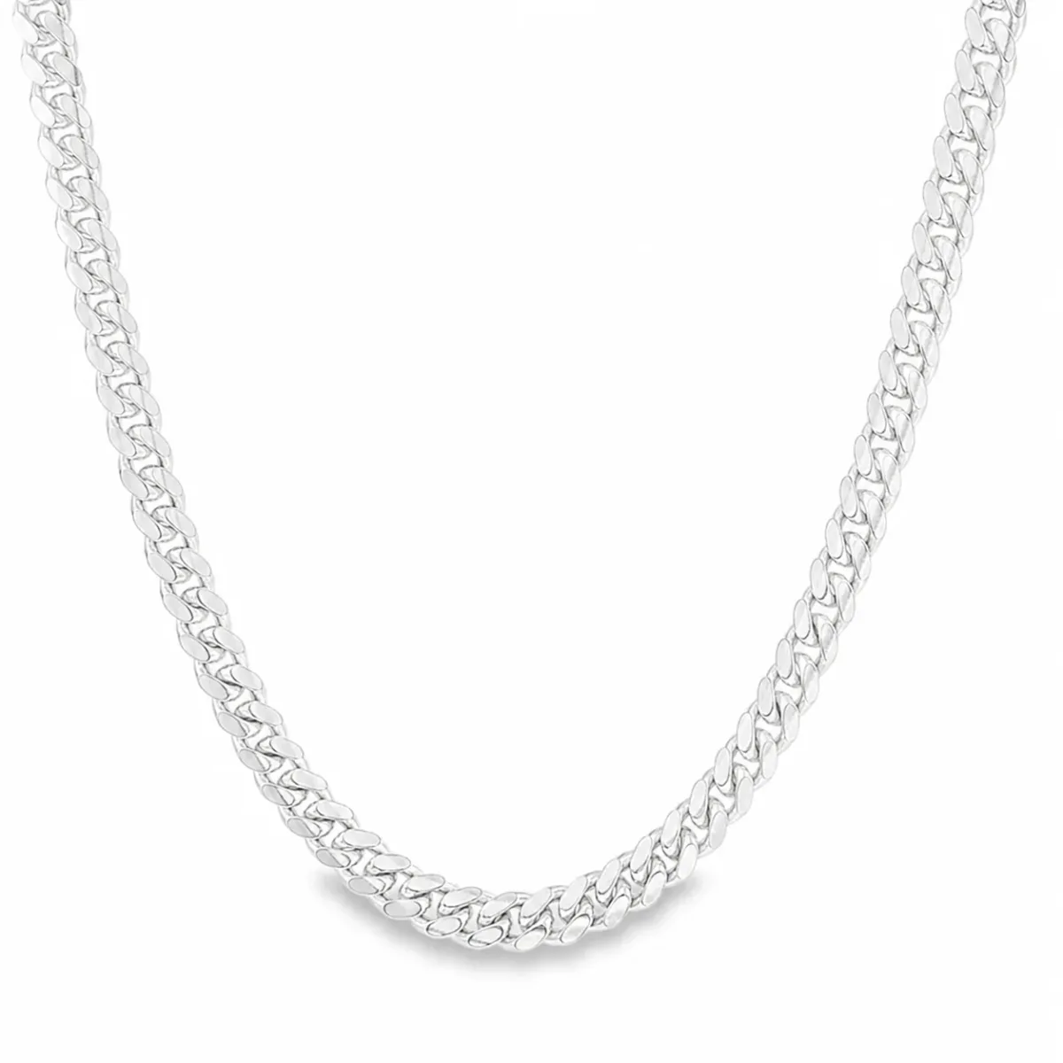 JALGAS - ALESSI DOMENICO Palladium Silver Miami Cuban Chain 4.9mm 71451 – Chain