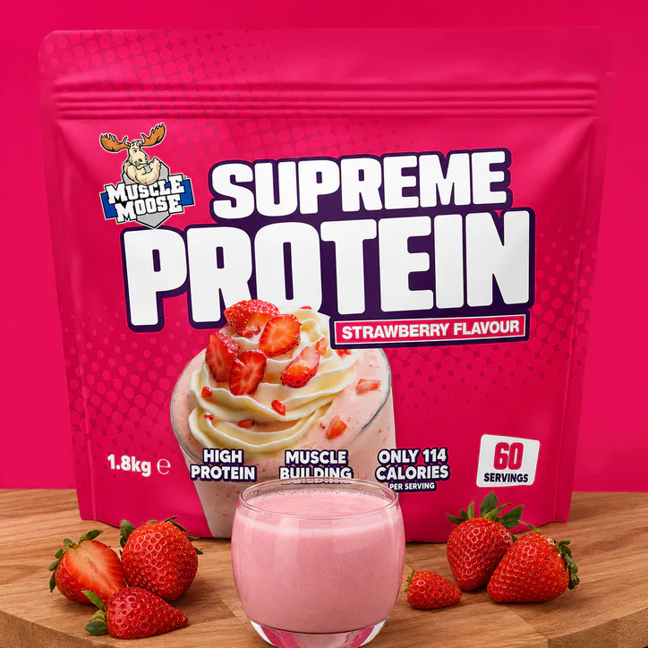 Muscle Moose Supreme Protein - Strawberry 1.8kg detail 3