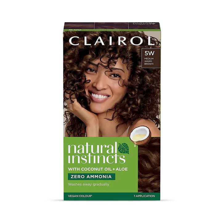 Clairol Natural Instincts Medium Warm Brown 5W
