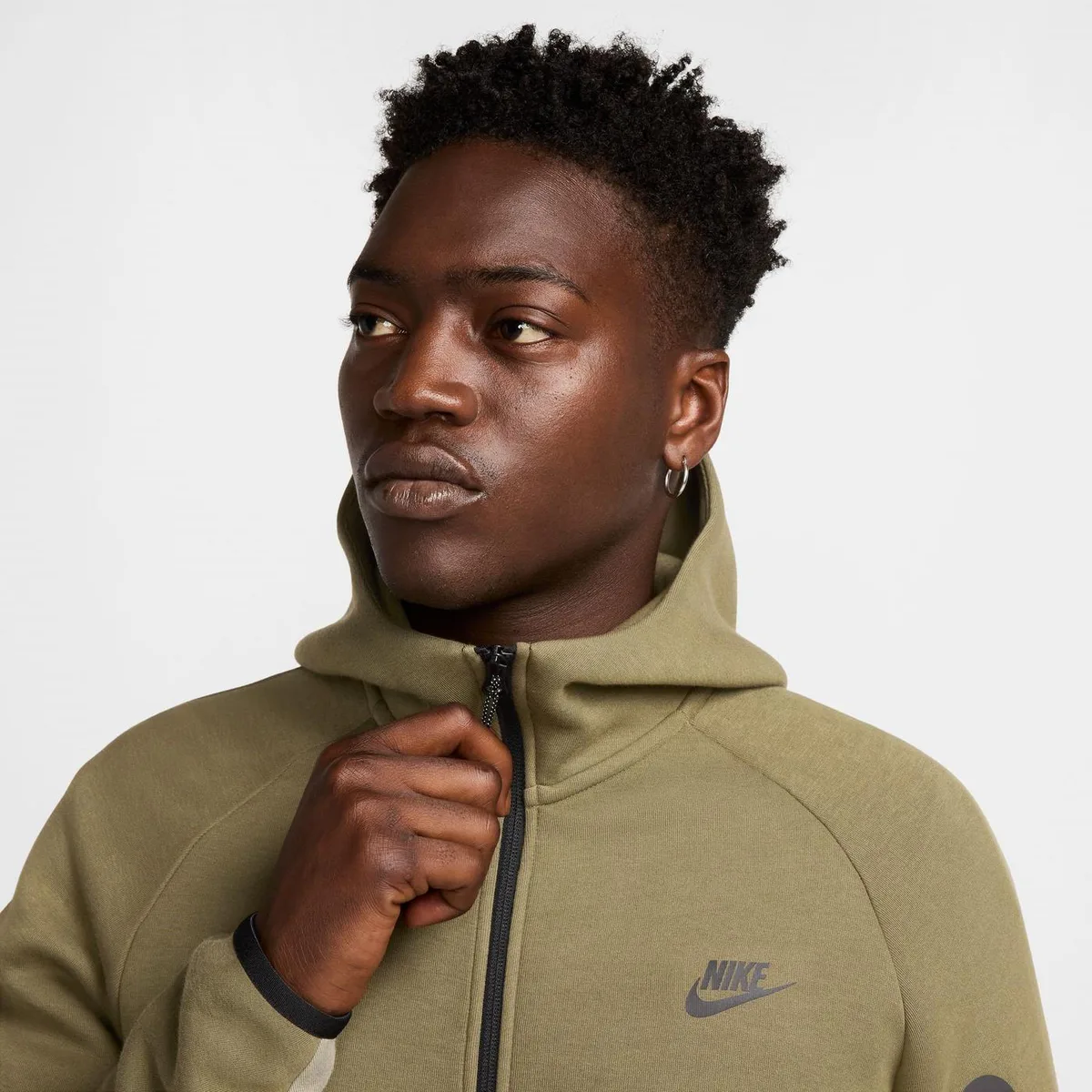 For Him Nike Tech Fleece Hoodie Mens detail 3
