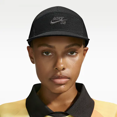 Nike SB Fly Unstructured Skate Cap - Black/Black/Dark Smoke Grey