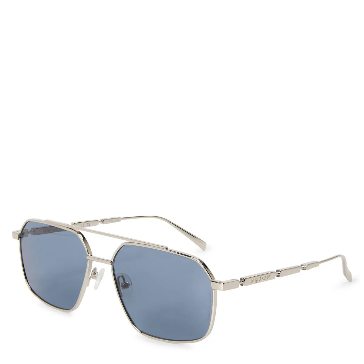 Alexander McQueen Alexander McQueen Mens AM0477S Aviator Sunglasses