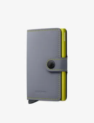 SECRID Miniwallet Matte Leather Wallet