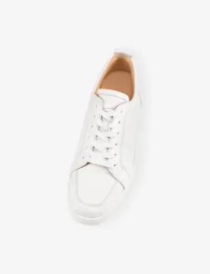 CHRISTIAN LOUBOUTIN Rantulow Grained Leather Sneakers - EUR 40.5 / 6.5 UK MEN detail 2