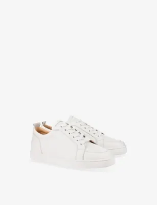 CHRISTIAN LOUBOUTIN Rantulow Grained Leather Sneakers - EUR 40.5 / 6.5 UK MEN detail 3