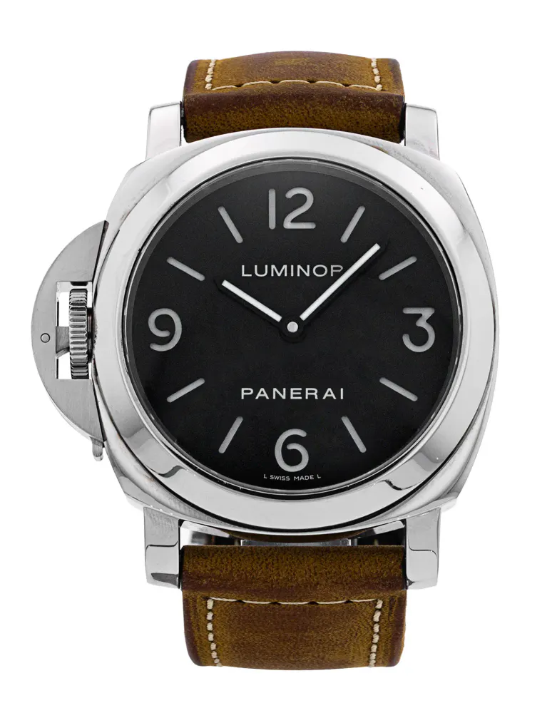 Panerai Luminor Base PAM00219 — 2006 — Very good in Black Quarter Arabic – Pre-owned watches