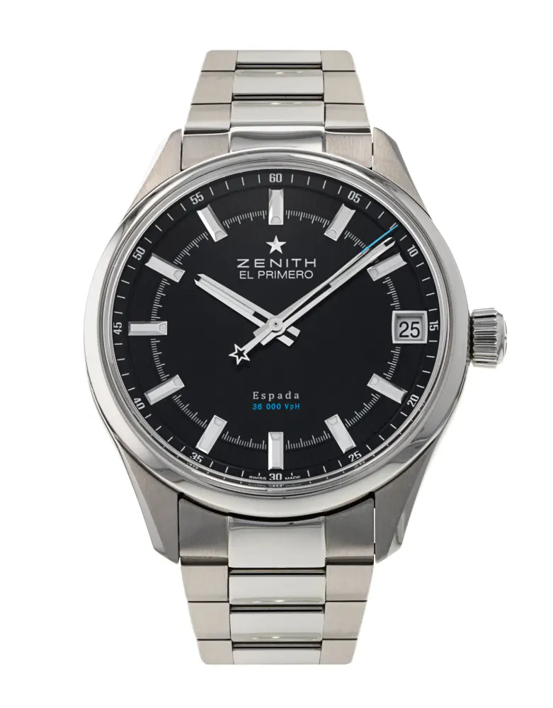 Zenith El Primero 03.2170.4650/21.M2170 — 2021 — Very good in Black Baton – Pre-owned watches