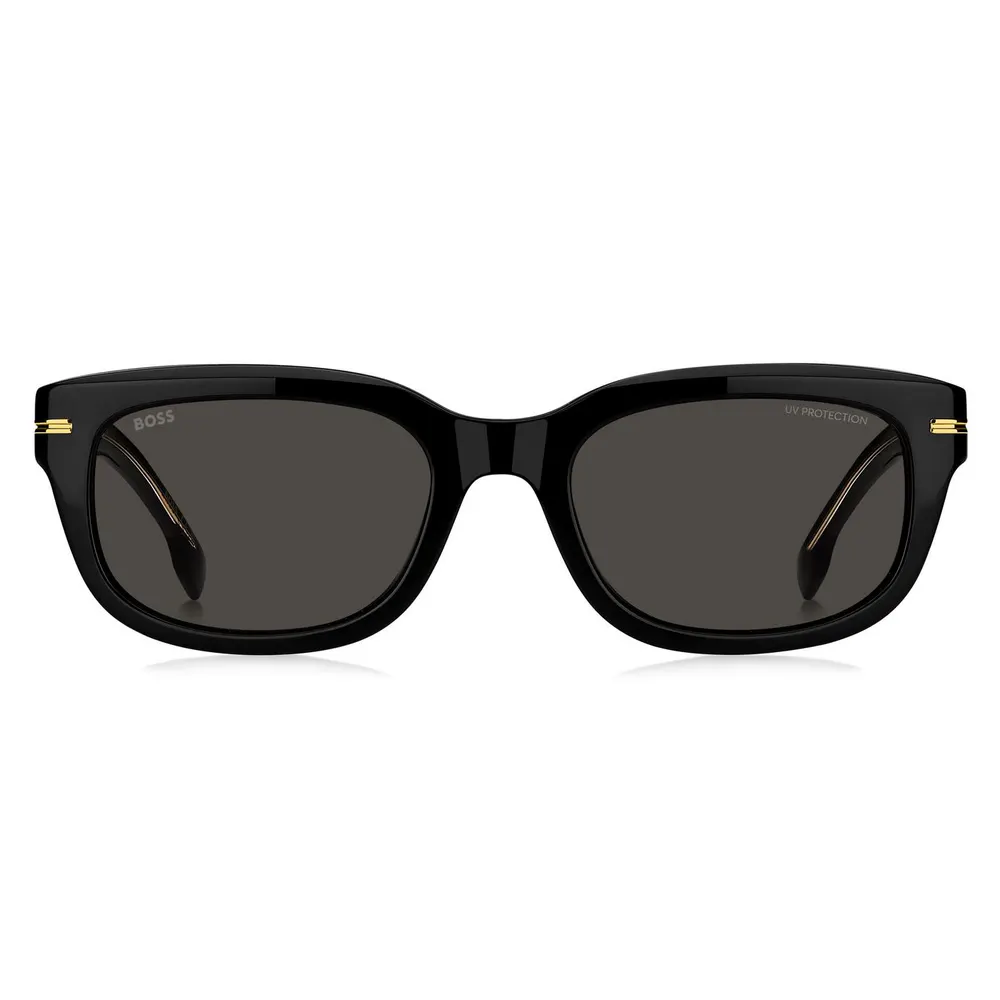 Boss Men's Rectangle Sunglasses, Rectangle Design detail 2
