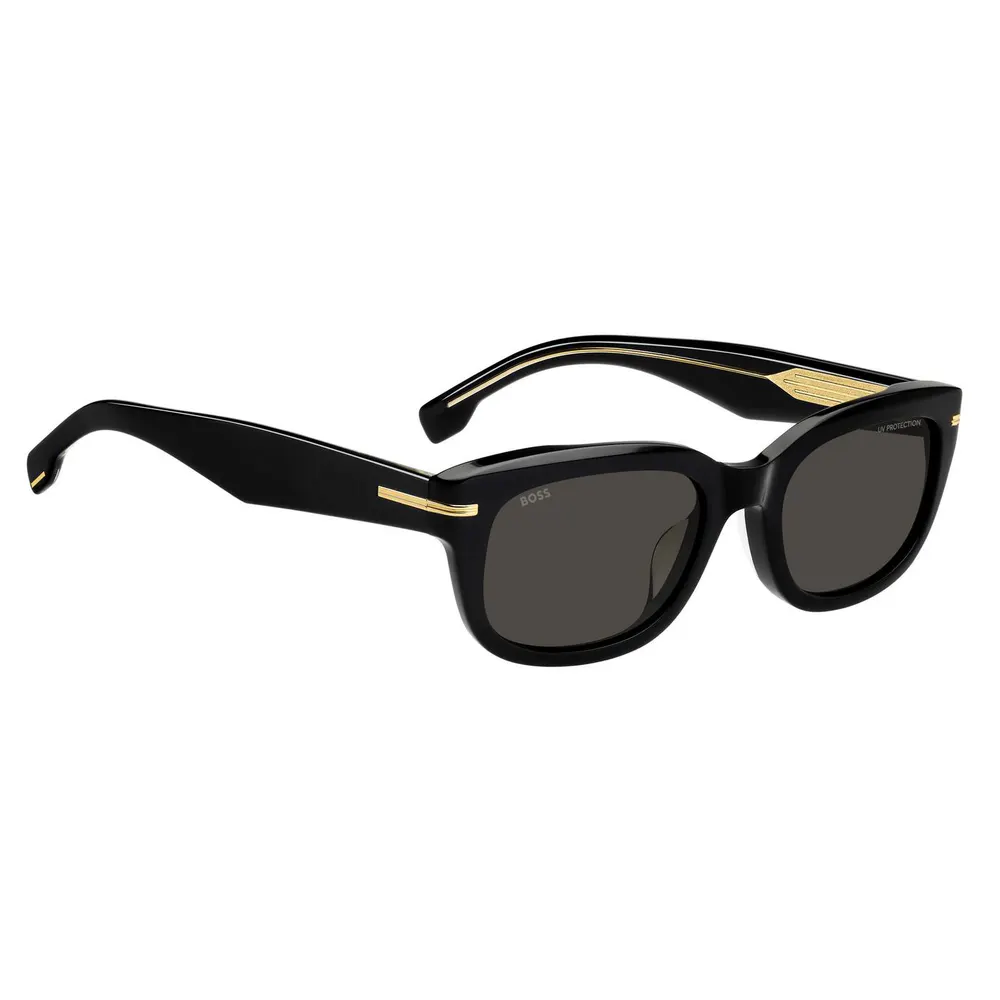 Boss Men's Rectangle Sunglasses, Rectangle Design detail 3