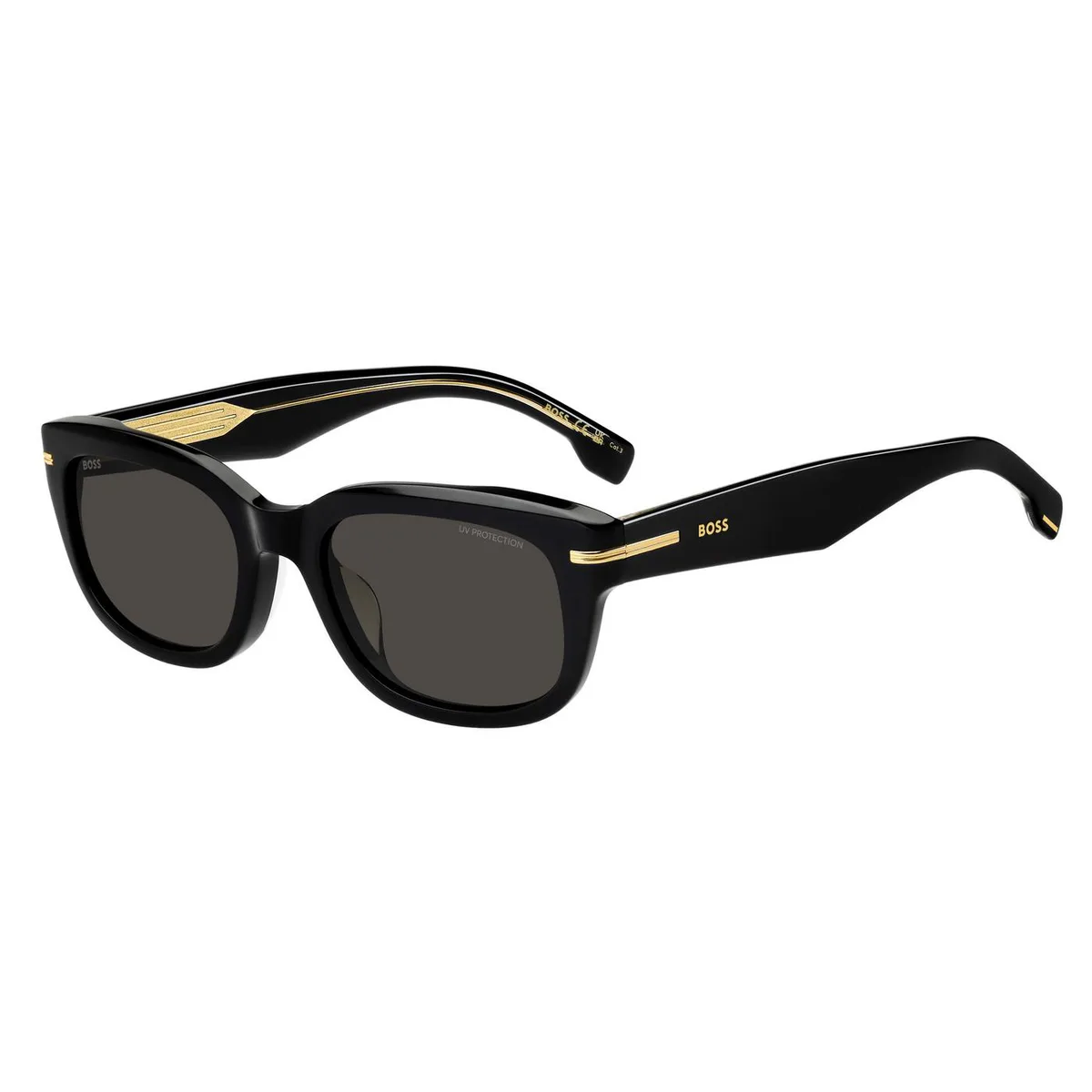 Boss Men's Rectangle Sunglasses, Rectangle Design