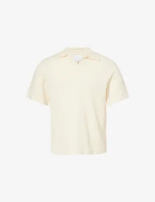 RAITH Miguel Boucle Cotton-Blend Polo Shirt