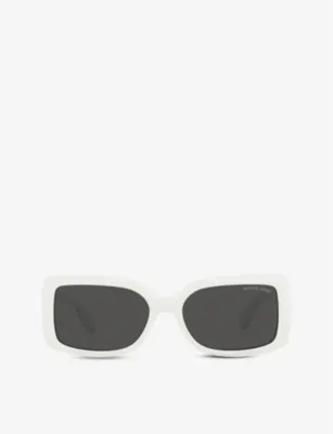 MICHAEL KORS MK2165 Corfu rectangular-frame acetate sunglasses