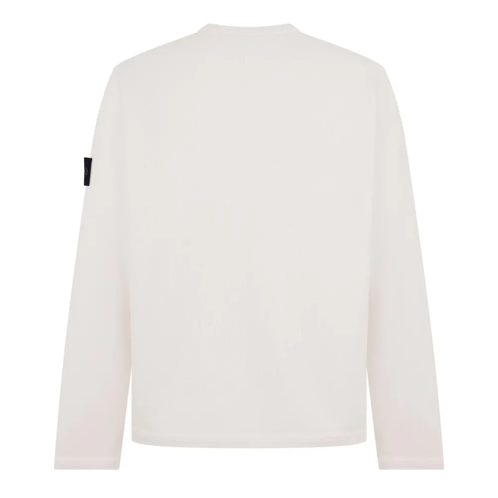 Stone Island Men's Mesh Crew Sweatshirt detail 2