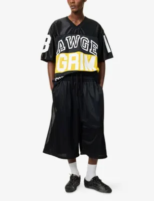 AWGE Cotton Clubbers Football Jersey Top detail 2