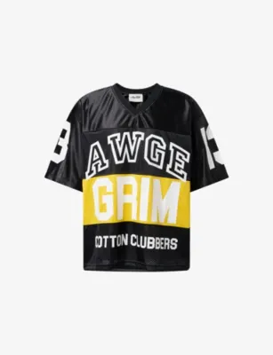 AWGE Cotton Clubbers Football Jersey Top