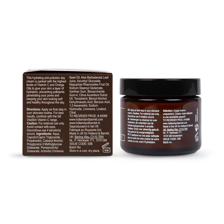 Vitaskin Vitamin C Anti-Pollution Glow Day Cream, additional product view 2