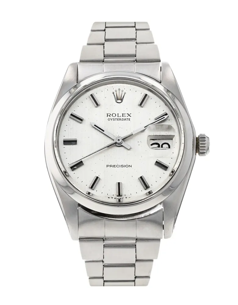 Rolex Oyster Precision 6694 — 1973 — Good in Baton argent – Pre-owned watches