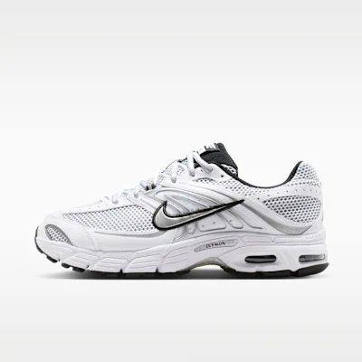 Nike Air Max Moto 2K Men's Shoes - White/Black/Wolf Grey/Metallic Silver