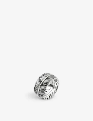 THOMAS SABO Feather sterling-silver ring