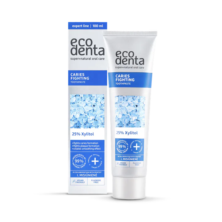 Ecodenta Caries Fighting Toothpaste with Xylitol 100ml